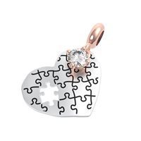 Charm Rerum Donna AMORE in Argento Cristallo 25060 - 25060